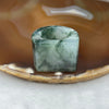 Type A Semi Icy Piao Hua Green Jade Jadeite Ring - 33.32g US10.5 HK23 Inner Diameter 20.2mm Thickness 23.2 by 4.7mm - Huangs Jadeite and Jewelry Pte Ltd