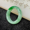 Type A Burmese Icy Bright Green Jade Jadeite Ring - 4.06g US 7.5 HK 17 Inner Diameter 18.2mm - Huangs Jadeite and Jewelry Pte Ltd