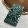 Type A Green Jade Jadeite 马头明王 Hayagriva 81.21g 76.4 by 44.1 by 11.2mm - Huangs Jadeite and Jewelry Pte Ltd