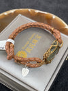 Labradorite Leather Bracelet 14.62g - Huangs Jadeite and Jewelry Pte Ltd