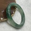 Type A Green Jade Jadeite Bangle - 45.03g Inner Diameter 53.7mm Thickness 11.1 by 7.7mm - Huangs Jadeite and Jewelry Pte Ltd
