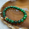 Type A Old Mine Green Jade Jadeite Bracelet 17.6g 7.5mm/bead 23 beads - Huangs Jadeite and Jewelry Pte Ltd