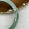 Type A Green Jadeite Bangle 63.09g inner diameter 58.6mm 14.1 by 8.0mm - Huangs Jadeite and Jewelry Pte Ltd