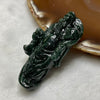 Type A Old Mine Jade Jadeite God of Fortune 36.6g 58.0 by 29.6 by 14.0mm - Huangs Jadeite and Jewelry Pte Ltd