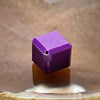 Natural Purple Crystal Cube Charm - 4.2g 12.5 by 12.5 by 12.5mm - Huangs Jadeite and Jewelry Pte Ltd