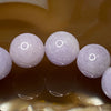 Type A Deep Lavender Jadeite Bracelet 58.86g 13.1mm 16 Beads - Huangs Jadeite and Jewelry Pte Ltd