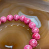 Natural Rhodonite Crystal Bracelet 37.8g 10.3mm/bead 19 beads - Huangs Jadeite and Jewelry Pte Ltd