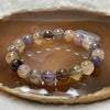 Natural Purple Titanium Crystal Bracelet 25.3g 9.9mm/bead 20 beads - Huangs Jadeite and Jewelry Pte Ltd