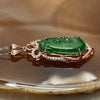 Type A Green Omphacite Jade Jadeite Ruyi - 3.08g 37.1 by 12.8 by 6.4mm - Huangs Jadeite and Jewelry Pte Ltd