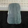 Type A Blueish Green Guan Yin & Dragon Jade Jadeite 56.14g 66.6 by 44.3 by 9.3mm - Huangs Jadeite and Jewelry Pte Ltd