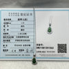 Type A Green Omphacite Jade Jadeite Hulu 1.61g 18.6 by 9.5 by 6.0mm - Huangs Jadeite and Jewelry Pte Ltd