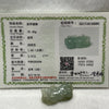 Type A Light Green Jade Jadeite Pixiu Charm - 18.46g 35.8 by 18.0 by 14.6mm - Huangs Jadeite and Jewelry Pte Ltd