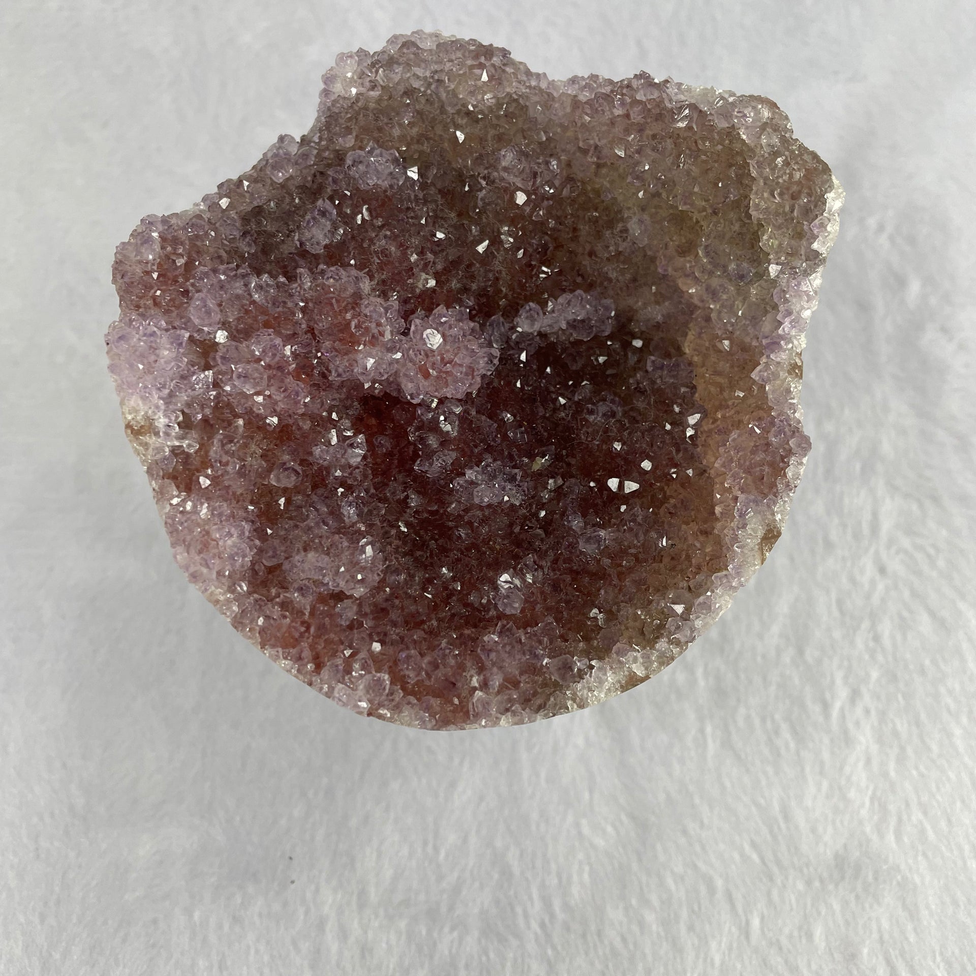 Natural Amethyst Cave Display - 581.5g 88.8 by 89.9 by 76.8mm - Huangs Jadeite and Jewelry Pte Ltd