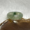 Type A Semi Icy Green Piao Hua Jade Jadeite Ring 4.64g US 8 HK 18 Thickness 7.1 by 3.7mm Inner Diameter 18.3mn - Huangs Jadeite and Jewelry Pte Ltd