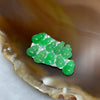 Type A Apple Green Jade Jadeite Hulu 1.07g 26.7 by 15.7 by 2.3mm - Huangs Jadeite and Jewelry Pte Ltd