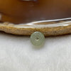 Type A Semi Icy Jade Jadeite Barrel/Bead 0.65g 7.2 by 7.2 by 5.0mm - Huangs Jadeite and Jewelry Pte Ltd