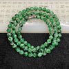 Type A Spicy Green Jade Jadeite Necklace 37.43g 5.7-6.4mm/bead 88 beads - Huangs Jadeite and Jewelry Pte Ltd