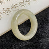 Type A Burmese Yellow Jade Jadeite Ring - 4.56g US 8.5 HK 19 Inner Diameter 19.1mm - Huangs Jadeite and Jewelry Pte Ltd