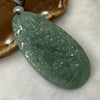 Grand Master Certified ICY Type A Green Jadeite Shan Shui with Gui Ren 29.23g 60.0 by 31.0 by 7.2mm - Huangs Jadeite and Jewelry Pte Ltd