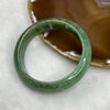 Type A Intense Green Jadeite Bangle 59.40g inner diameter 55.6mm 14.3 by 8.6mm - Huangs Jadeite and Jewelry Pte Ltd