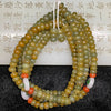 Type A Burmese Mixed Colour Yellow Green Jade Jadeite Necklace - 54.09g 5.8mm/bead - Huangs Jadeite and Jewelry Pte Ltd
