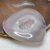 Natural Agate Crystal Heart - 98.2g 74.3 by 76.5 by 11.5mm - Huangs Jadeite and Jewelry Pte Ltd