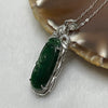 Type A Green Omphacite Jade Jadeite Ruyi - 3.28g 40.2 by 12.8 by 5.6mm - Huangs Jadeite and Jewelry Pte Ltd
