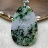 Type A Faint Lavender, Yellow, Green Piao Hua Jade Jadeite Shan Shui Necklace - 36.3g 60.5 by 40.2 by 9.1mm - Huangs Jadeite and Jewelry Pte Ltd