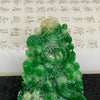 High Quality Type A Spicy Green Phoenix Burmese Myanmar Jade Jadeite Pendant - 50.29g 66.1 by 44.4 by 15.2mm - Huangs Jadeite and Jewelry Pte Ltd