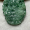 Type A Full Green Jade Jadeite Guan Yin 65.36g 74.8 by 43.9 by 10.8mm - Huangs Jadeite and Jewelry Pte Ltd