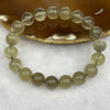 Natural Grey Moonstone Bracelet 灰月光 - 29.80g 10.6mm/bead 19 beads - Huangs Jadeite and Jewelry Pte Ltd