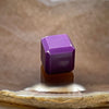 Natural Purple Cube Charm - 3.7g 12.5 by 12.5 by 12.5mm - Huangs Jadeite and Jewelry Pte Ltd