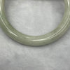 Type A Green Piao Hua Jadeite Bangle 44.70g inner diameter 57.1mm 9.1 by 9.1mm - Huangs Jadeite and Jewelry Pte Ltd