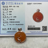 Type A Red Jade Jadiete Deer 925 Sliver Pendant 10.37g 37.1 by 28.6 by 5.3mm - Huangs Jadeite and Jewelry Pte Ltd