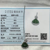 Type A Green Omphacite Jade Jadeite Milo Buddha - 3.14g 24.3 by 16.9 by 5.6mm - Huangs Jadeite and Jewelry Pte Ltd