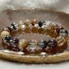 Natural Rainbow Phantom Quartz 彩幽灵 Bracelet 21.04g 9.1mm/bead 20 beads - Huangs Jadeite and Jewelry Pte Ltd
