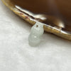 Type A Green Jade Jadeite Peanut - 1.47g 14.4 by 7.4 by 7.4 mm - Huangs Jadeite and Jewelry Pte Ltd