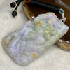 Type A Tri Color Acala & Dragon 68.19g 68.8 by 39.7 by 12.9mm - Huangs Jadeite and Jewelry Pte Ltd