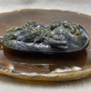 Type A Grey & Yellow Jade Jadeite Dragon 118.43g 74.4 by 46.8 by 21.1mm - Huangs Jadeite and Jewelry Pte Ltd