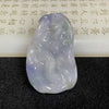 Type A Rare Intense Lavender Dragon Burmese Jadeite Pendant - 45.5g 60.1 by 38.0 by 11.9mm - Huangs Jadeite and Jewelry Pte Ltd