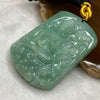Type A Green Jadeite Guan Yin 70.64g 59.4 by 43.1 by 12.0mm - Huangs Jadeite and Jewelry Pte Ltd