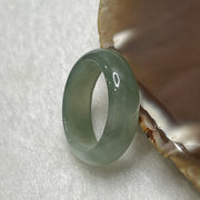 Type A Light Green Jade Jadeite Ring - 4.09g US 9.25 HK 20.5 Inner Diameter 19.3mm Thickness 7.2 by 3.3mm - Huangs Jadeite and Jewelry Pte Ltd