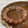 Natural Copper Rutilated Quartz 銅髮晶 40.57g 12.2mm/bead 16 beads - Huangs Jadeite and Jewelry Pte Ltd