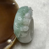 Type A Light Green Jade Jadeite Pixiu Ruyi - 30.40g US 11.75 HK 26.5 Inner Diameter 21.3mm Thickness 15.0 by 14.4mm - Huangs Jadeite and Jewelry Pte Ltd