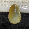 Type A Huang Fei Jade Jadeite Zhong Kui Pendant 15.59g 45.1 by 29.4 by 7.5mm - Huangs Jadeite and Jewelry Pte Ltd