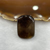 Natural Smoky Quartz Crystal Milo Buddha Pendant 15.88g 31.0 by 22.6 by 12.1mm - Huangs Jadeite and Jewelry Pte Ltd