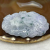 Type A Lavender and Green Piao Hua Jade Jadeite Dragon Pendant 103.24g 67.8 by 47.1 by 20.8 mm - Huangs Jadeite and Jewelry Pte Ltd
