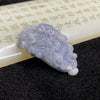 Type A Lavender Jade Jadeite Cabbage Pendant 25.6g 48.5 by 26.8 by 12.6mm - Huangs Jadeite and Jewelry Pte Ltd