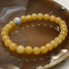 Type A Yellow Jade Jadeite Bracelet 13.76g 6.8mm/bead 26 beads - Huangs Jadeite and Jewelry Pte Ltd