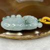 Type A Green Piao Hua Jade Jadeite Insect Pendant - 25.4g 48.1 by 22.4 by 11.7mm - Huangs Jadeite and Jewelry Pte Ltd